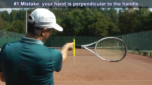 kĩ thuật 8 bước tay thuận trong tennis